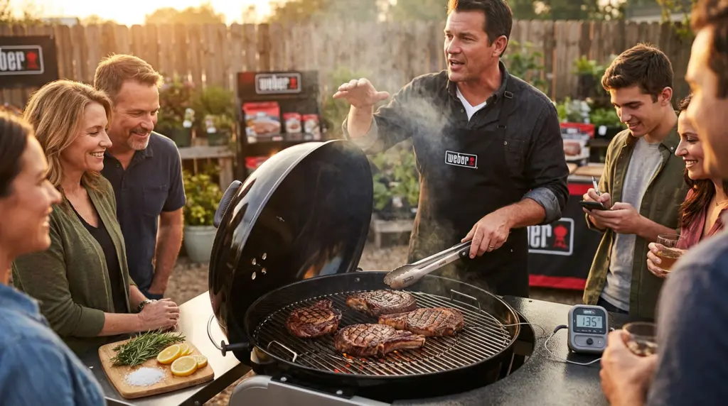 weber grillvorführung